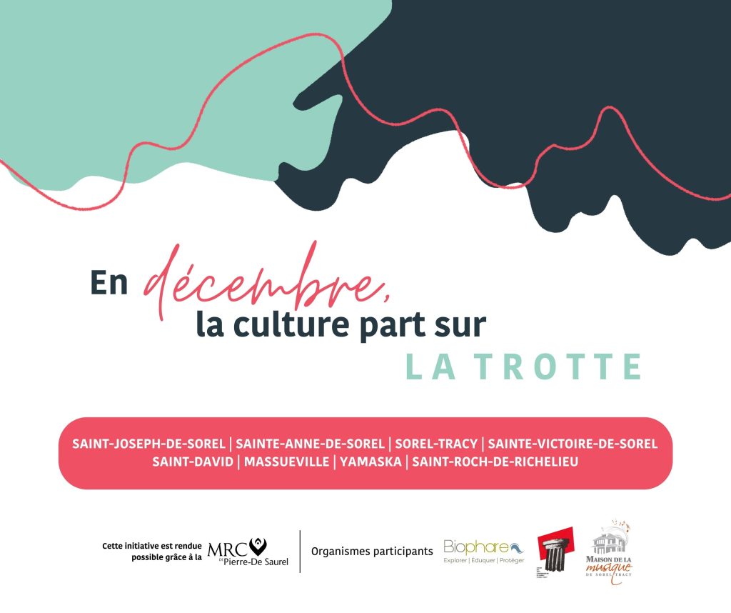 En décembre, la culture part sur la trotte !